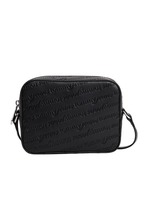 Borsa nera in poliuretano Tommy Jeans | AW0AW17865BDS